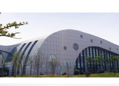 迁安会议中心外景网架工程